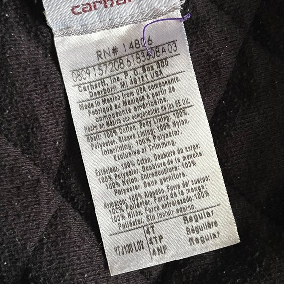 Carhartt vintage olive green jacket 4T - Picture 6 of 11